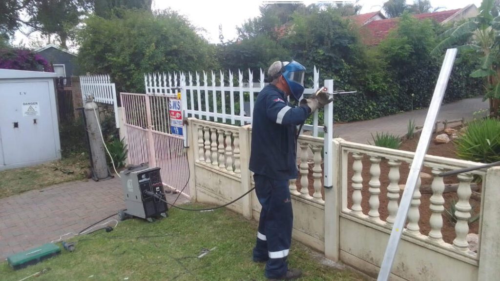 Residential Palisade Fencing Wall Extensions Installation - Raptor Palisade Fencing