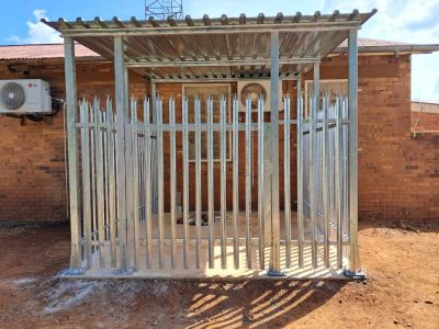 Generator Enclosure in Potchefstroom – Raptor Palisade Fencing Gauteng