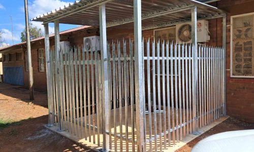 Generator Enclosure in Potchefstroom – Raptor Palisade Fencing Gauteng